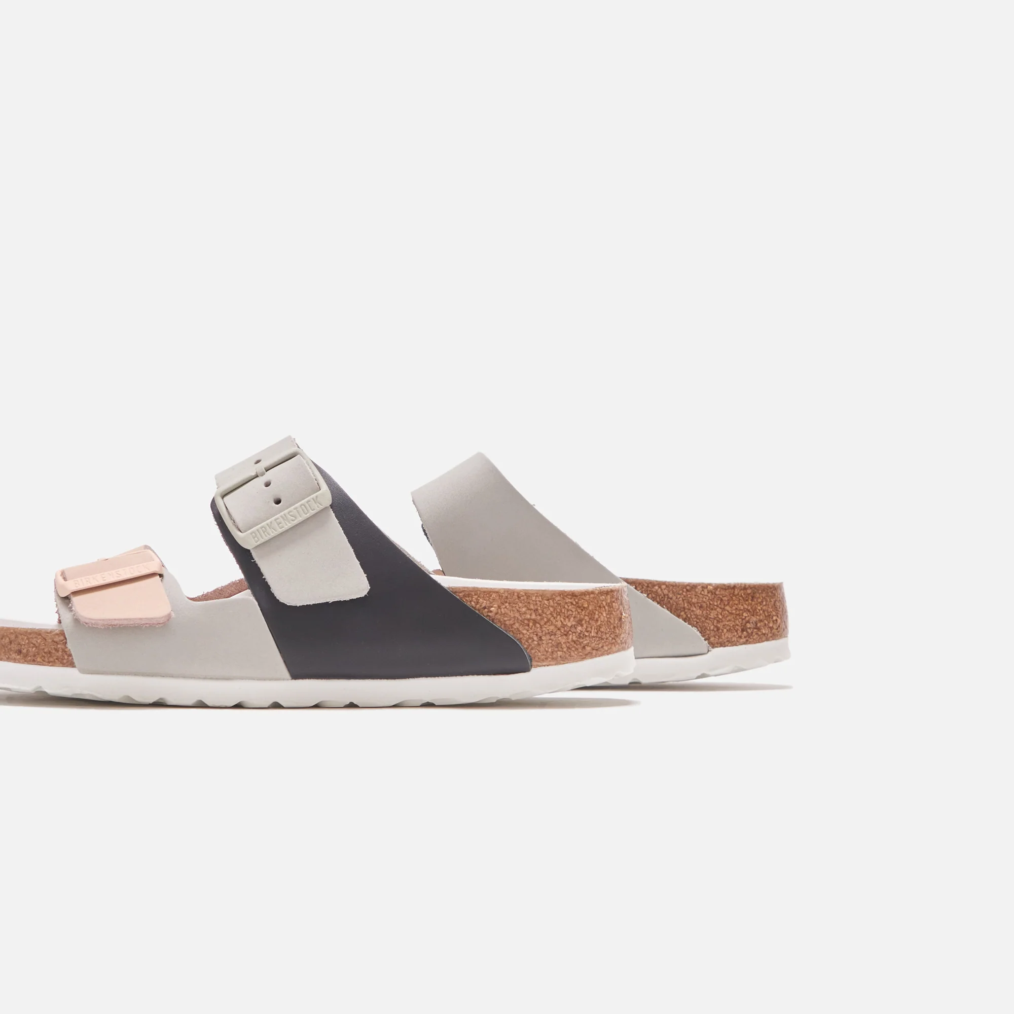 Birkenstock Arizona Split Hex Nubuck Leather - Mineral / Light Rose - Image 3