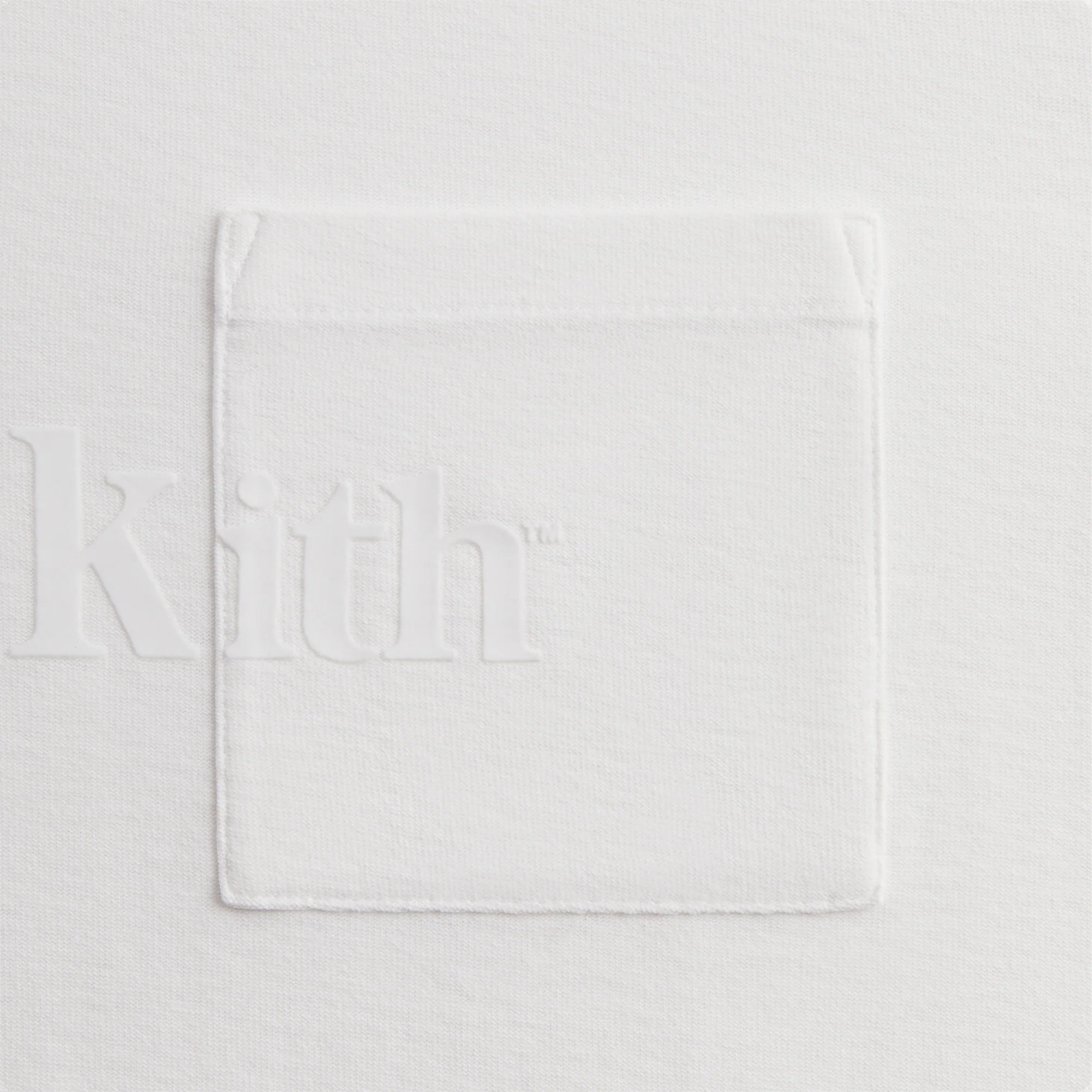 Kith Long Sleeve Quinn Tee - White - Image 4