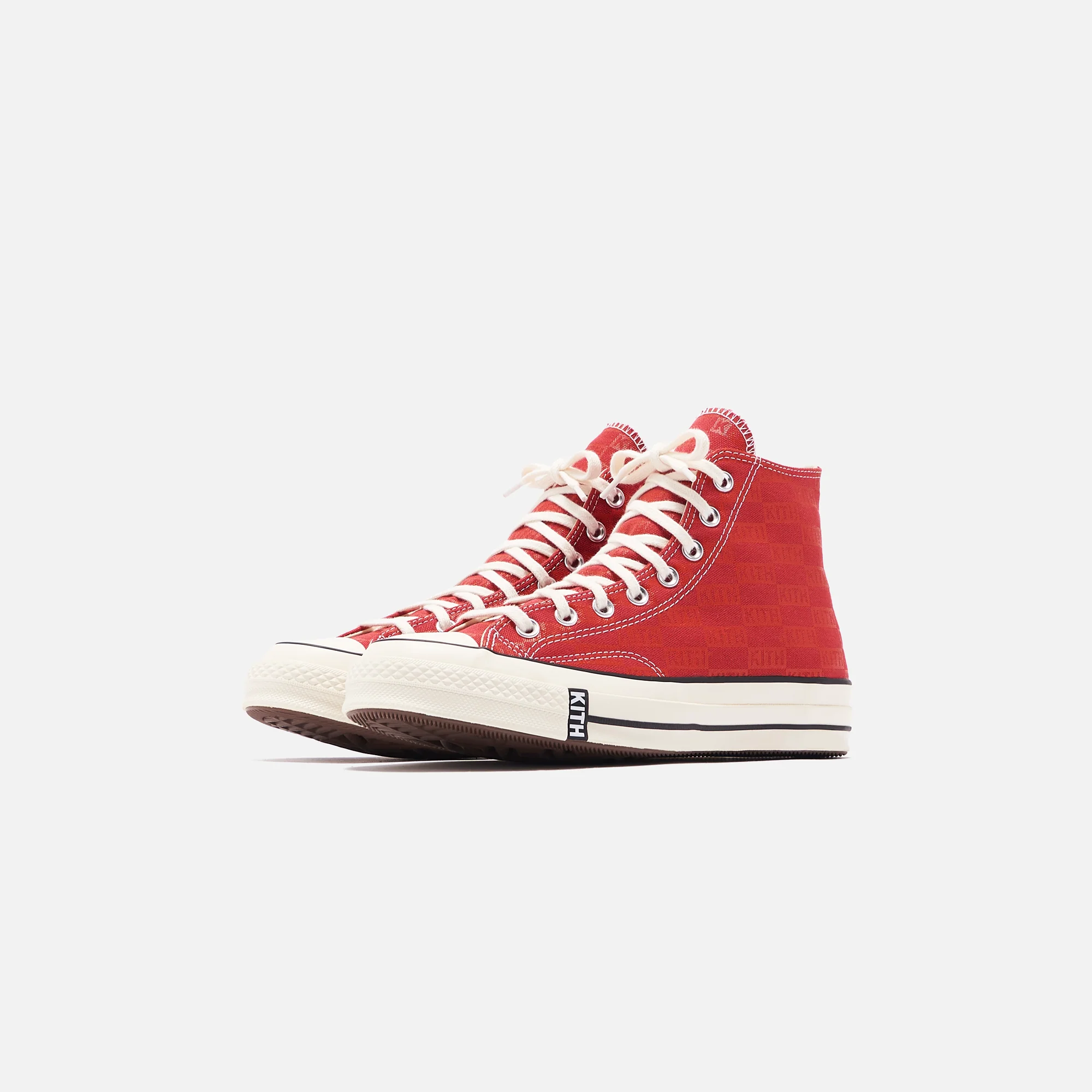 Kith x Converse Chuck Taylor All Star 1970 Classics - Salsa / Egret / Natural - Image 3