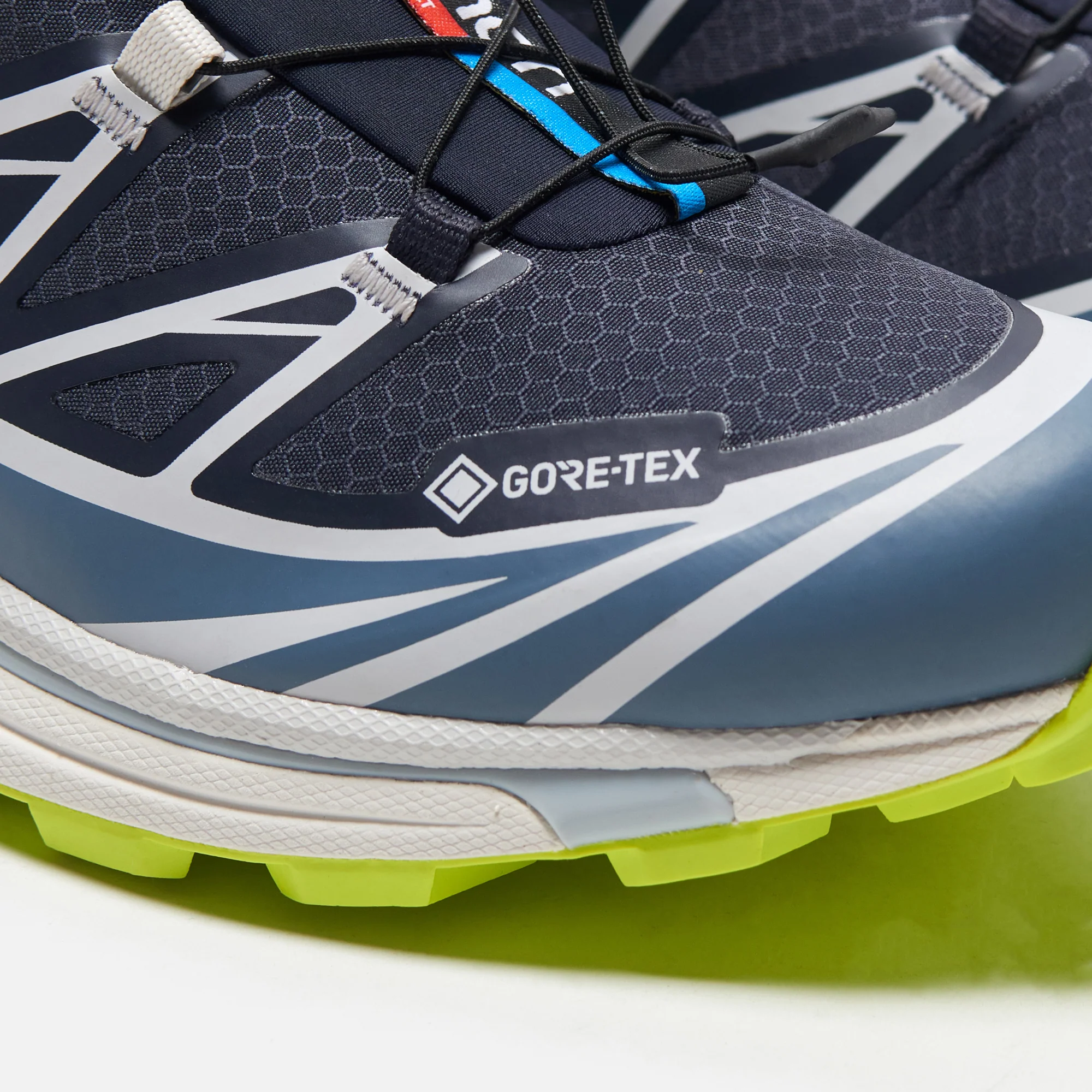 Salomon XT-6 GTX - Night Sky / China Blue / Acid Lime - Image 4